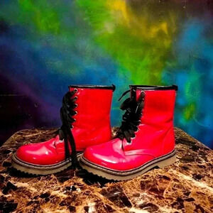 Red boots